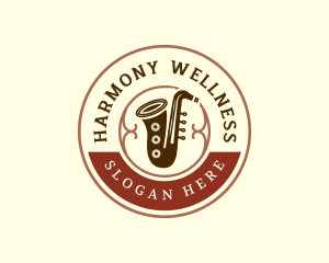 Saxophone Musical Band logo