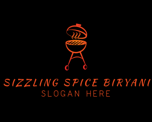 Smoked Barbecue Grill logo design