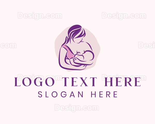 Breastfeeding Mother Child Logo