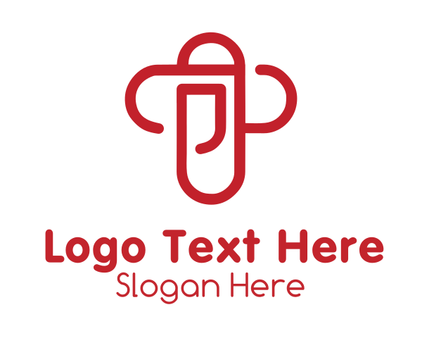 Paper Clip logo example 2