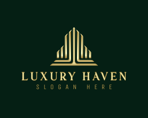 Luxury Residential Building logo design