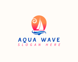 Sailboat Sea Travel logo