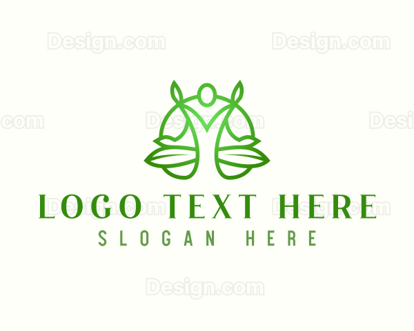 Meditation Wellness Yoga Logo