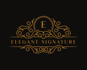 Elegant Luxury Boutique  logo design