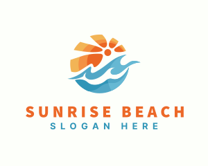 Summer Ocean Resort logo design