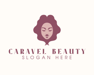 Beauty Woman Hair Stylist logo design