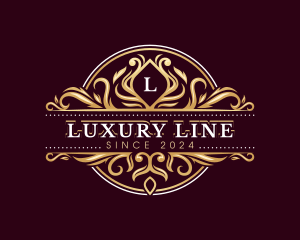 Luxury Floral Ornament logo design