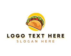 Mexican Taco Food logo