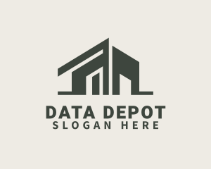 Warehouse Industrial Building logo design