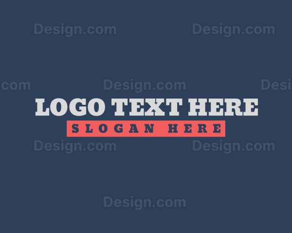 Generic Clothing Business Logo