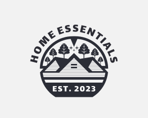 House Roofing Home Renovation logo design