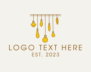 Decorative Light Bulb logo