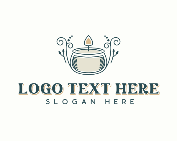 Aromatherapy Scented Candle logo