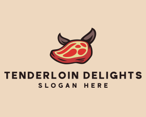 Pork Steak Dog logo design