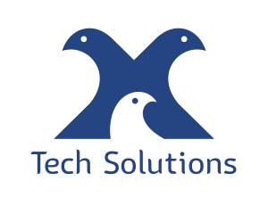 Pigeon Family Bird Logo