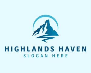 Mountain Peak Travel logo design