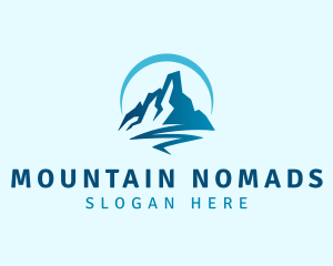 Mountain Peak Travel logo design