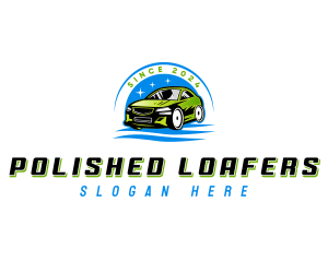 Car Wash Detailing logo design