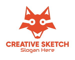 Digital Orange Fox logo design