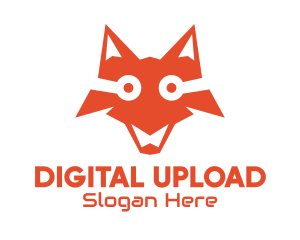 Digital Orange Fox logo design