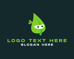 Eco Leaf Ninja  logo