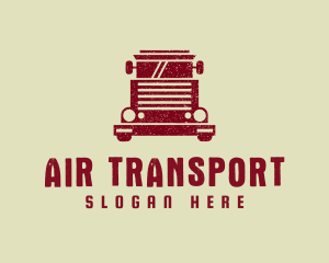 Truck Logistics Transport logo design