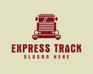 Truck Logistics Transport logo design