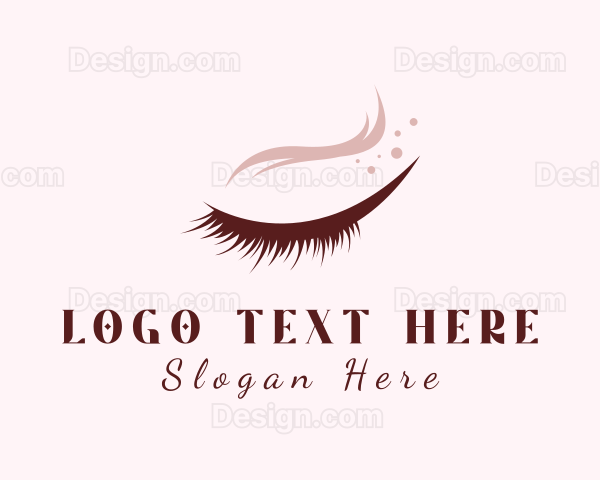 Beauty Eyelash Perm Salon Logo