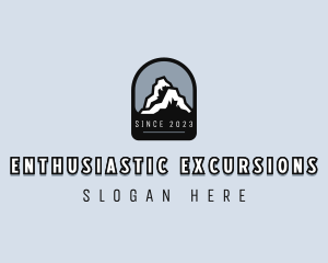 Summit Mountain Peak logo design