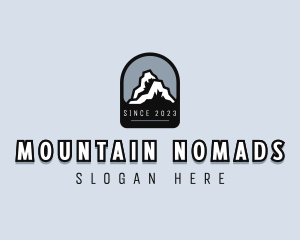 Summit Mountain Peak logo design