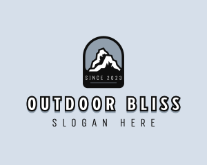 Summit Mountain Peak logo design