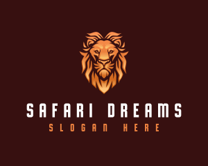 Lion Safari Predator logo design