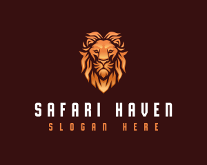 Lion Safari Predator logo design