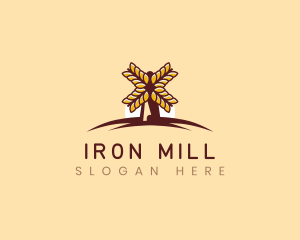 Flour Mill Wheat logo