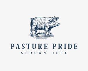 Livestock Pig Farm logo