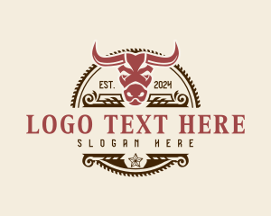 Rodeo Bull Horn logo