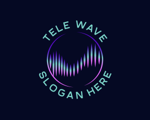 Music Wave Technology logo design