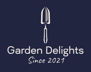 Shovel Garden Tool logo design