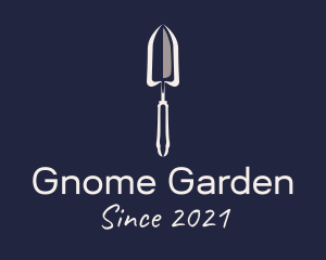 Shovel Garden Tool logo design