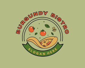 Pizza Restaurant Pizzeria logo design