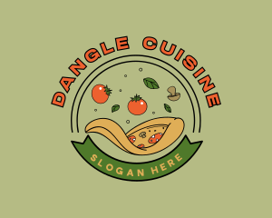 Pizza Restaurant Pizzeria logo design