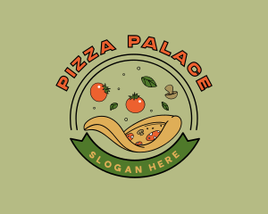 Pizza Restaurant Pizzeria logo design