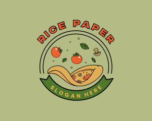 Pizza Restaurant Pizzeria logo design