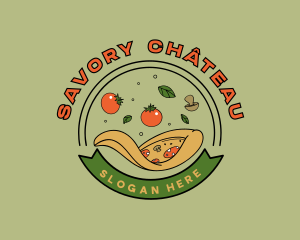 Pizza Restaurant Pizzeria logo design