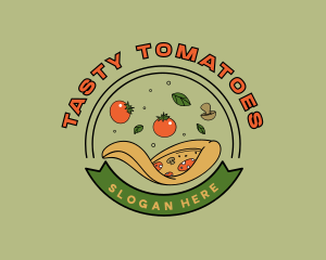 Pizza Restaurant Pizzeria logo design