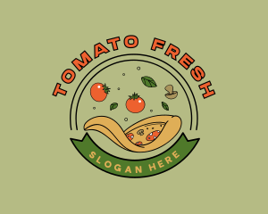 Pizza Restaurant Pizzeria logo design