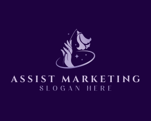 Flower Hand Spa logo design