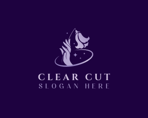 Flower Hand Spa logo design