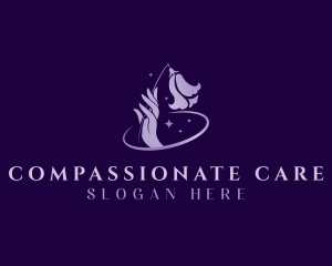 Flower Hand Spa logo design