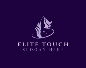 Flower Hand Spa logo design